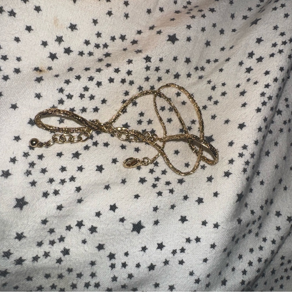 Gold necklace